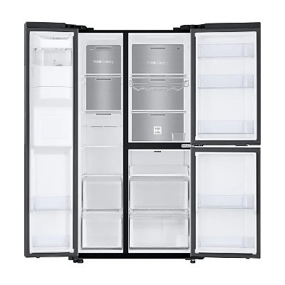 Samsung ตู้เย็น 3 ประตู Side by Side ขนาด 22.1 คิว รุ่น RS65R5691B4