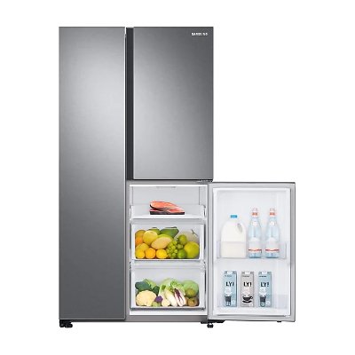 Samsung ตู้เย็น 3 ประตู Side by Side ขนาด 22.8 คิว รุ่น RS63R5581SL