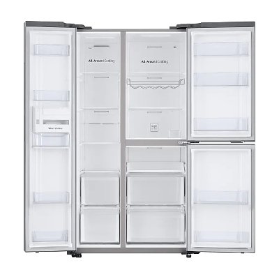 Samsung ตู้เย็น 3 ประตู Side by Side ขนาด 22.8 คิว รุ่น RS63R5581SL