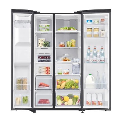 Samsung ตู้เย็น 2 ประตู Side by Side ขนาด 22.4 คิว รุ่น RS64R5131B4