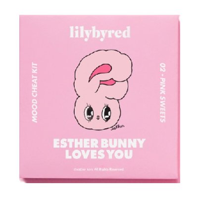 Lilybyred x Esther Bunny Mood Cheat Kit 02 - Pink Sweets อายแชโดว์ 8g