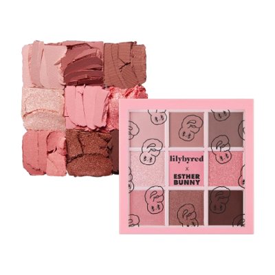 Lilybyred x Esther Bunny Mood Cheat Kit 02 - Pink Sweets อายแชโดว์ 8g