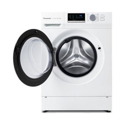 Panasonic เครื่องซักผ้าฝาหน้า ขนาด 8 กก. รุ่น NA-128XB1WTH
