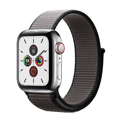 Apple Watch Series 5 Stainless Steel Case GPS + Cellular 40mm
