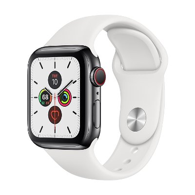 Apple Watch Series 5 Stainless Steel Case GPS + Cellular 40mm