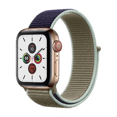 Apple Watch Series 5 Stainless Steel Case GPS + Cellular 44mm