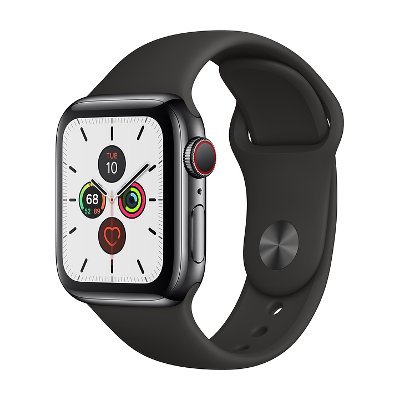 Apple Watch Series 5 Stainless Steel Case GPS + Cellular 44mm