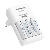Panasonic Eneloop เครื่องชาร์จ+ถ่านAAx4 รุ่น K-KJ55MCC40T
