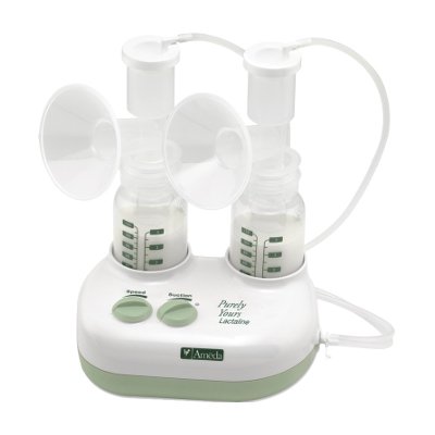 Ameda เครื่องปั๊มน้ำนมไฟฟ้าแบบคู่ รุ่น Purely Yours Lactaline