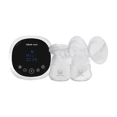 Attitude Mom เครื่องปั๊มน้ำนมไฟฟ้าแบบคู่ รุ่น Little Plus