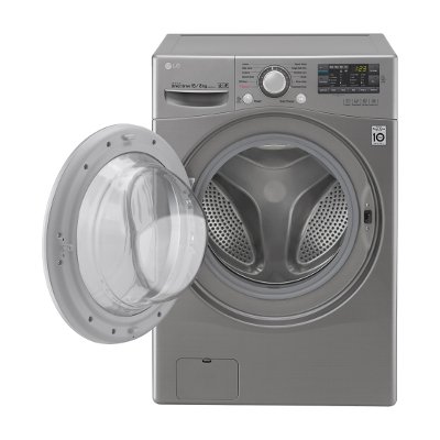 LG เครื่องซักผ้าฝาหน้า ขนาดซัก 15 กก. อบ 8 กก. รุ่น F2515RTGE