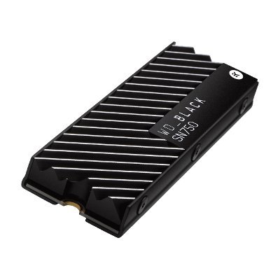 Western Digital WD Black PC SN750 NVMe SSD 1TB (WDS100T3XHC) with Heatsink