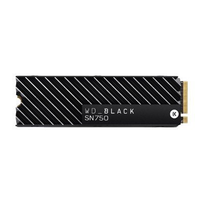 Western Digital WD Black PC SN750 NVMe SSD 2TB (WDS200T3XHC) with Heatsink