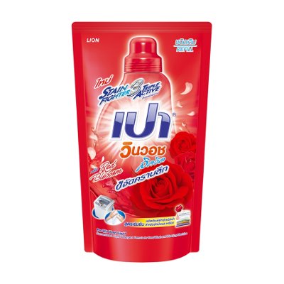 เปา วินวอช ลิควิด เรด บลอสซั่ม ขจัดคราบลึก ชนิดเติม 700 มล. (Pao Win Wash Liquid Red Blossom Refill Concentrated Liquid Detergent 700ml)