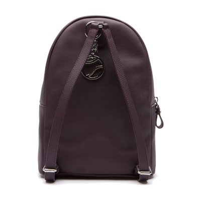 Lacoste Daily Classic Petit Pique Coated Canvas Backpack กระเป๋าเป้สะพายหลัง รุ่น NF2272DC