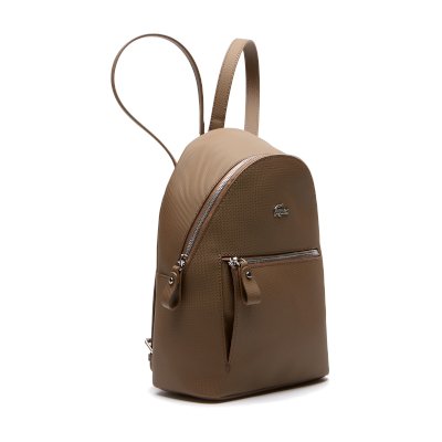 Lacoste Daily Classic Petit Pique Coated Canvas Backpack กระเป๋าเป้สะพายหลัง รุ่น NF2272DC