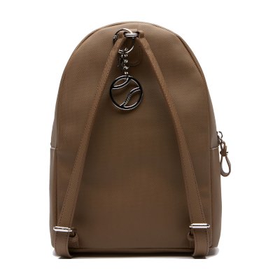 Lacoste Daily Classic Petit Pique Coated Canvas Backpack กระเป๋าเป้สะพายหลัง รุ่น NF2272DC