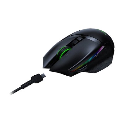 Razer Wireless Gaming Mouse เมาส์เกมมิ่งไร้สาย รุ่น Basilisk Ultimate
