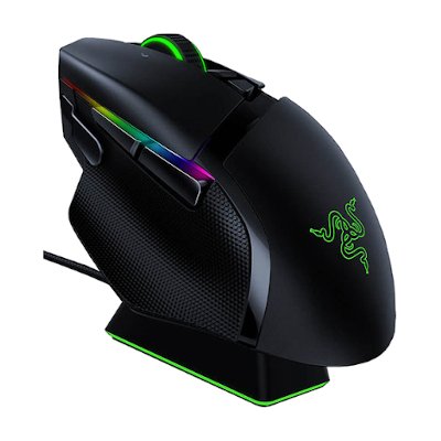 Razer Wireless Gaming Mouse เมาส์เกมมิ่งไร้สาย รุ่น Basilisk Ultimate
