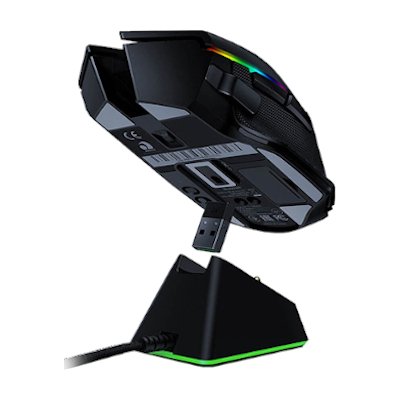 Razer Wireless Gaming Mouse เมาส์เกมมิ่งไร้สาย รุ่น Basilisk Ultimate