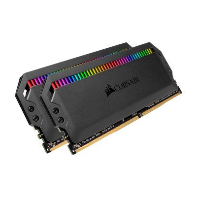 Corsair Dominator Platinum RGB 16GB (2x8GB) DDR4 DRAM 3000MHz C15 Memory Kit CMT16GX4M2C3000C15