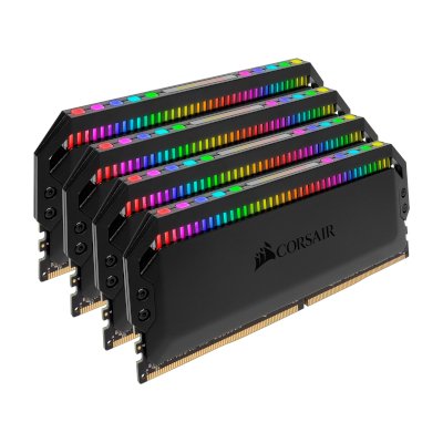 Corsair Dominator Platinum RGB 32GB (4x8GB) DDR4 DRAM 3000MHz C15 Memory Kit CMT32GX4M4C3000C15