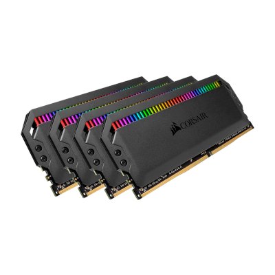 Corsair Dominator Platinum RGB 32GB (4x8GB) DDR4 DRAM 3000MHz C15 Memory Kit CMT32GX4M4C3000C15