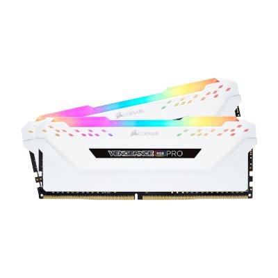 Corsair Vengeance RGB Pro 32GB (2x16GB) DDR4 DRAM 3000MHz C15 Memory Kit CMW32GX4M2C3000C15W