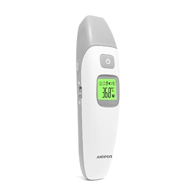 Jumper Infrared Thermometer เครื่องวัดไข้ทางหน้าผากและหูระบบอินฟราเรด รุ่น JPD-FR408