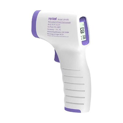 HyWell Non-Contact Infrared Thermometer 4 เครื่องวัดไข้ทางหน้าผากระบบอินฟราเรด รุ่น UN-001