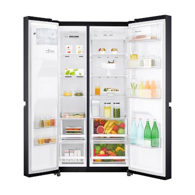 LG ตู้เย็น 2 ประตู Side by Side ขนาด 21.7 คิว รุ่น GC-L247CQAV