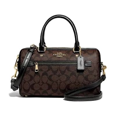 Coach F83607 Rowan Satchel in Signature Canvas กระเป๋าถือ