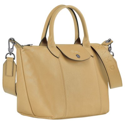Longchamp Le Pliage Cuir Top Handle S กระเป๋าสะพายไหล่