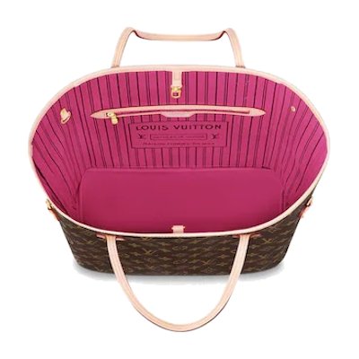 Louis Vuitton Neverfull MM Monogram Canvas Tote กระเป๋าโท้ท