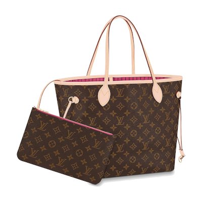 Louis Vuitton Neverfull MM Monogram Canvas Tote กระเป๋าโท้ท