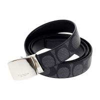 Coach F65242 Signature Mod Plaque Harness Cut-To-Size Reversible Belt เข็มขัด