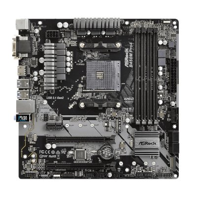 ASRock Motherboard B450M Pro4