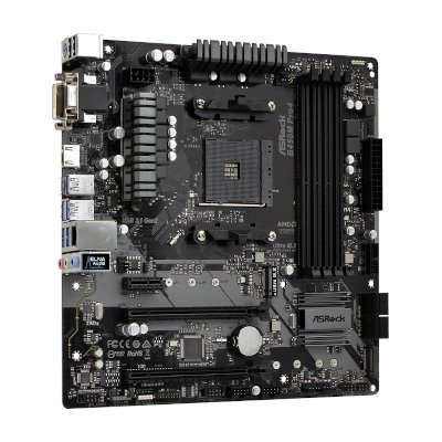 ASRock Motherboard B450M Pro4