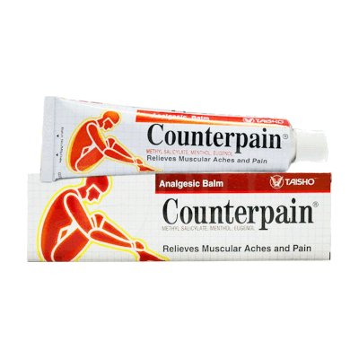 Counterpain Analgesic Balm 30g เคาเตอร์เพนสูตรร้อน แก้ปวดเมื่อย คลายกล้ามเนื้อ