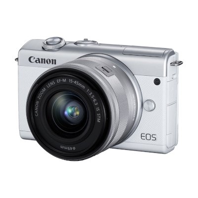 Canon EOS M200 Mirrorless Digital Camera + Kit 15-45mm