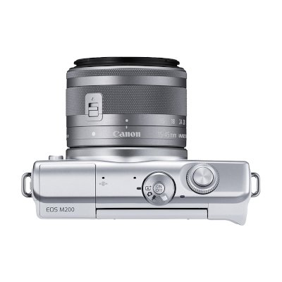 Canon EOS M200 Mirrorless Digital Camera + Kit 15-45mm