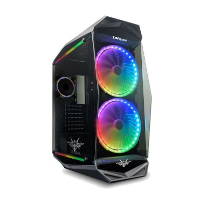 Itsonas Tempered Glass E-ATX Gaming Case เคสคอมพิวเตอร์ รุ่น Diablo RGB
