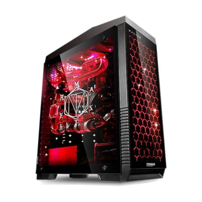 Itsonas Itsonas Tempered Glass ATX Gaming Case เคสคอมพิวเตอร์ รุ่น Master RGB