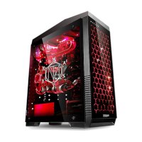 ราคา Itsonas Itsonas Tempered Glass ATX Gaming Case เคสคอมพิวเตอร์ รุ่น Master RGB