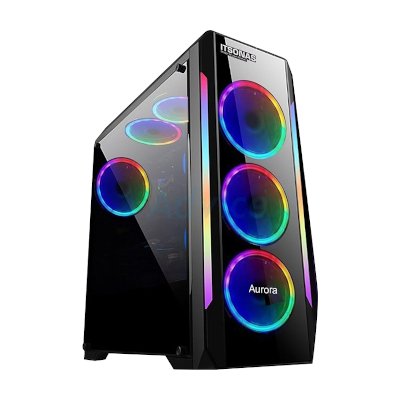 Itsonas Tempered Glass ATX Gaming Case (NP) เคสคอมพิวเตอร์ รุ่น Aurora Shine RGB