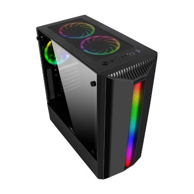 Tsunami Tempered Glass ATX Gaming Case (NP) เคสคอมพิวเตอร์ รุ่น Galaxy G11 Dual Ring+