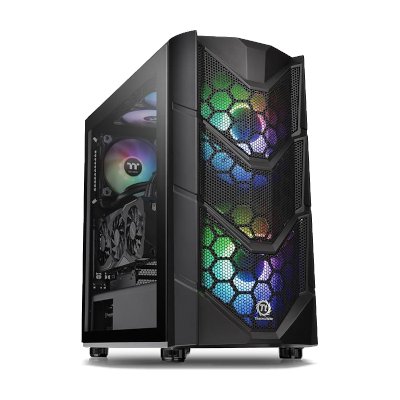 Thermaltake ATX Mid Tower Chassis Case เคสคอมพิวเตอร์ รุ่น Commander C36 Tempered Glass ARGB Edition