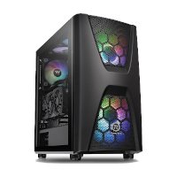 ราคา Thermaltake ATX Mid Tower Chassis Case เคสคอมพิวเตอร์ รุ่น Commander C34 Tempered Glass ARGB Edition