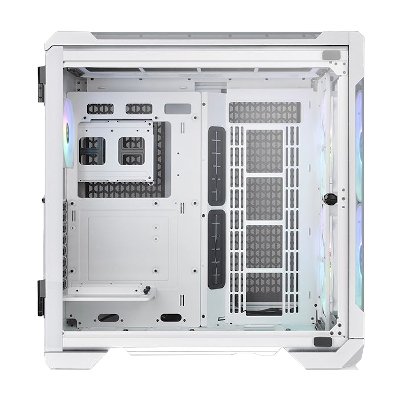 Thermaltake E-ATX Full Tower Chassis Case เคสคอมพิวเตอร์ รุ่น View 51 Tempered Glass Snow ARGB Edition