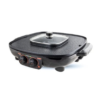 Smart Home เตาปิ้งย่างอเนกประสงค์พร้อมหม้อสุกี้ รุ่น SM-EG1802